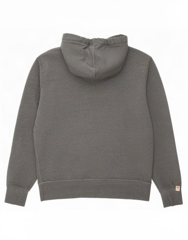 Superdry Pull à capuche graphique pour homme 3XL Gris chiné en coton