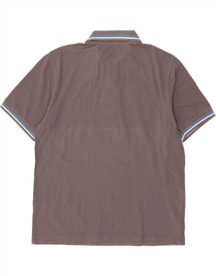 KAPPA Mens Polo Shirt Large Grey Cotton Vintage Kappa and Second-Hand Kappa from Messina Hembry 
