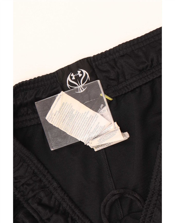 Under Armour Short de Sport Graphique Homme 2XL Noir Polyester