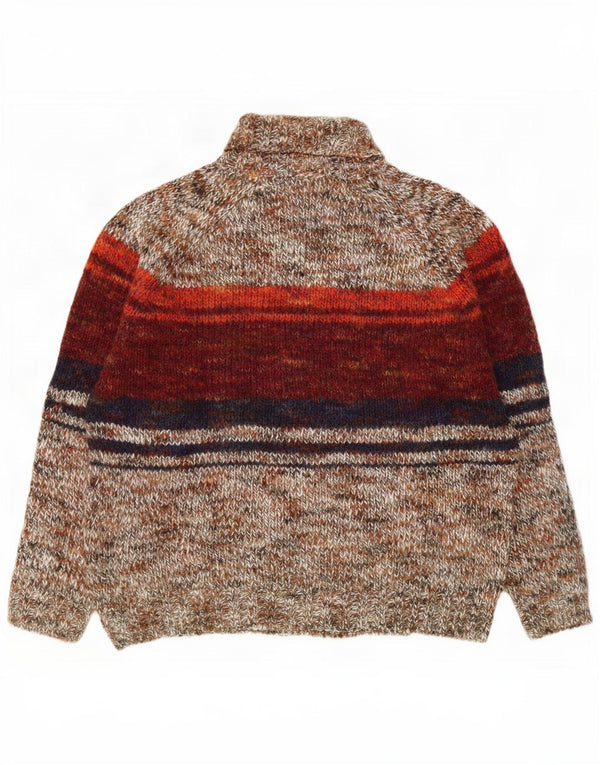 By American Pull col roulé pour homme Medium Multicolore Fair Isle