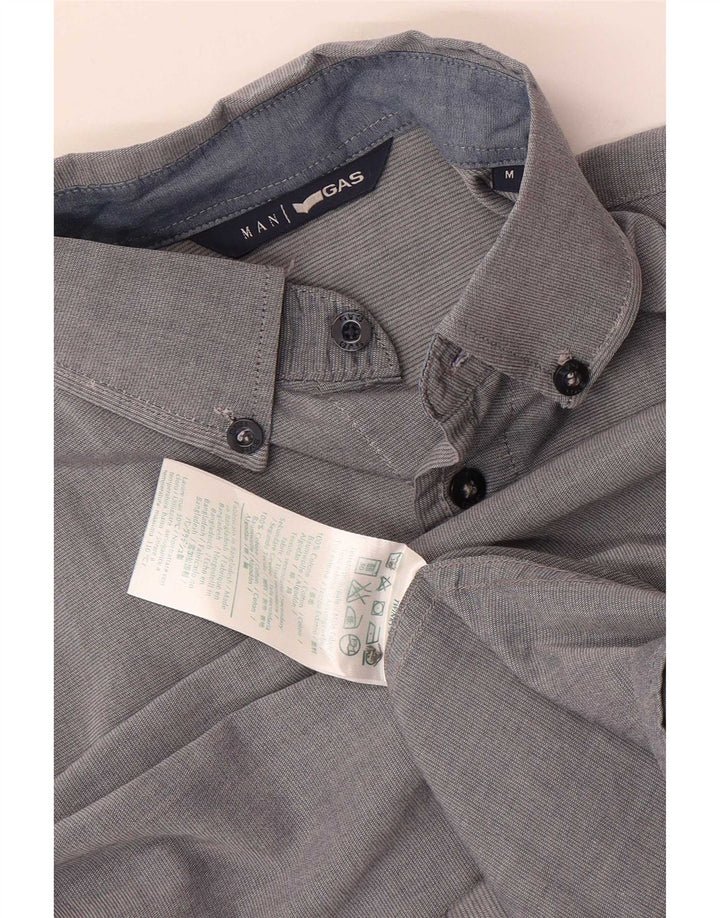 Chemise Homme Gas Gris Moyen Coton