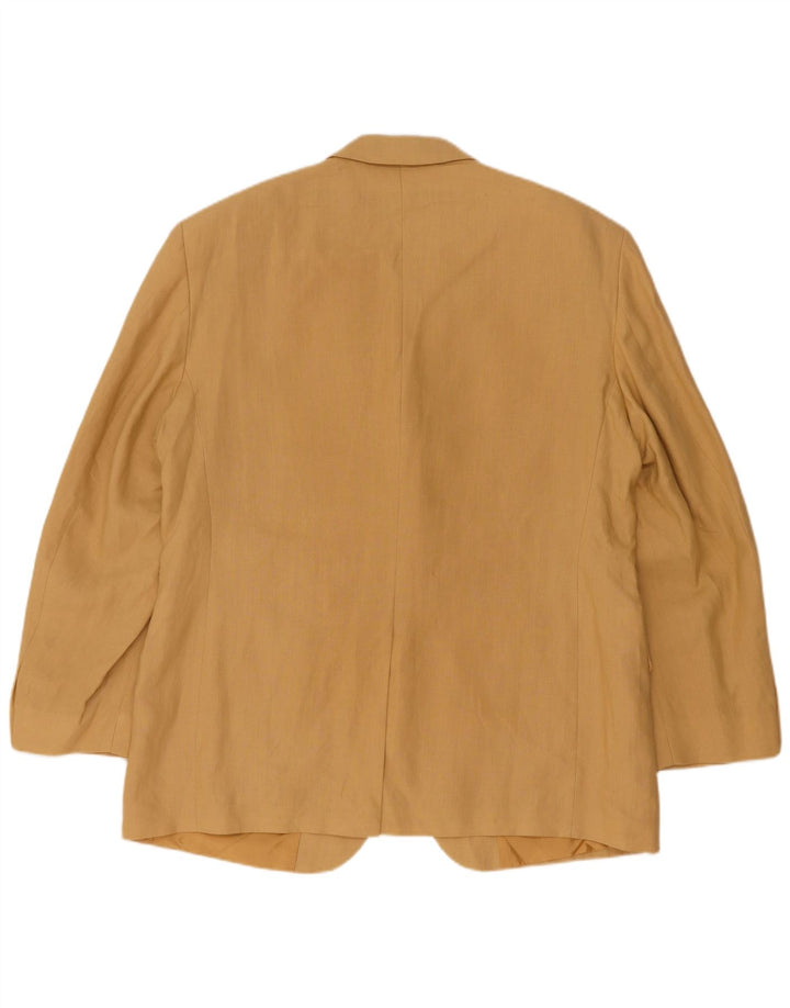 Marks & Spencer Veste blazer à 3 boutons pour homme UK 42 Grand lin beige
