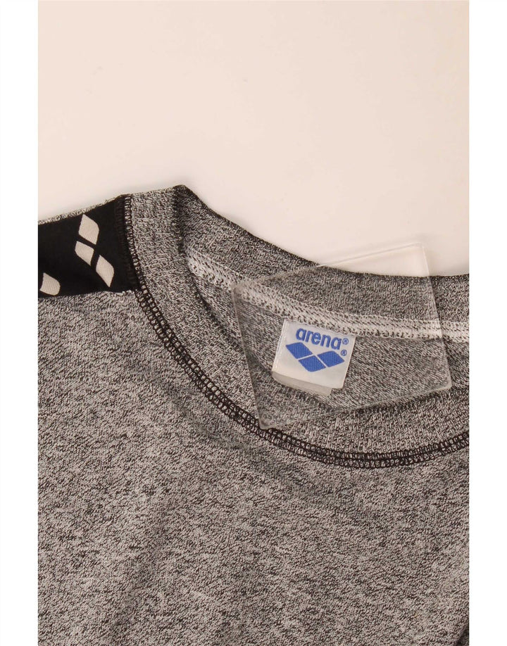 Arena T-Shirt Graphique Homme Grand Gris Colorblock