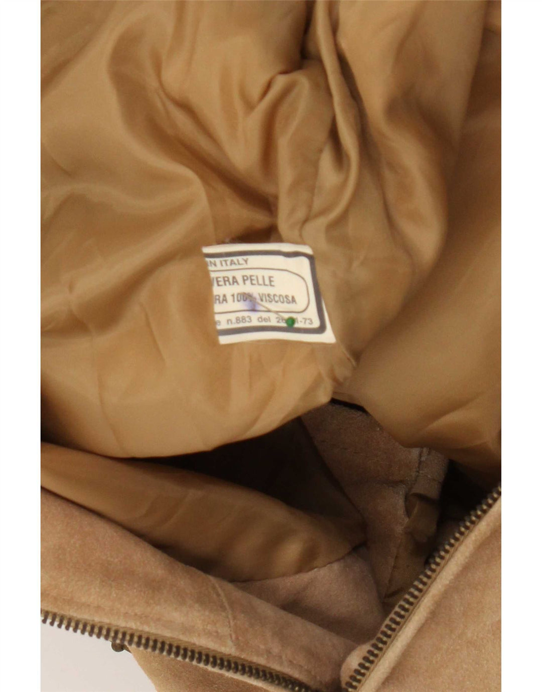Bellucci Veste en daim pour homme IT 54 2XL Cuir beige