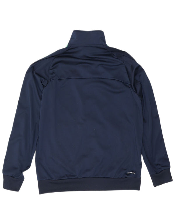 Adidas Climalite Survêtement Top Veste UK 42/44 Grand Bleu Marine