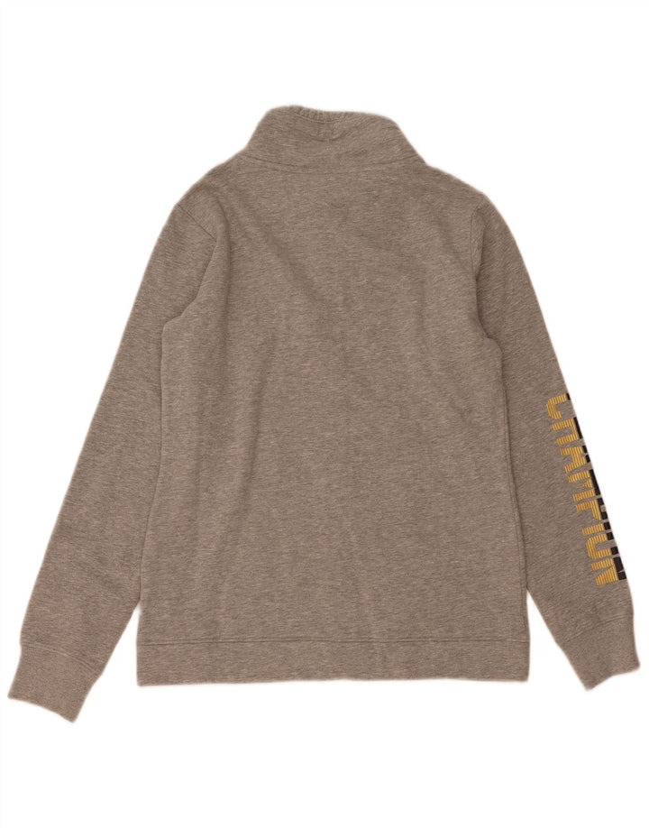 Champion Veste de Survêtement Graphique pour Homme Grand Coton Chiné Gris