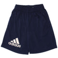 Short de sport Adidas Garçon Climalite Graphic 5-6 ans Bleu Marine Polyester