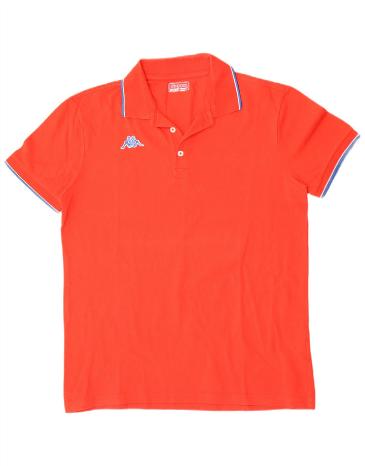Kappa Polo Homme XL Rouge Coton