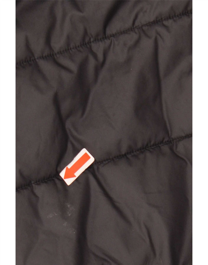 Veste matelassée à capuche Adidas pour garçons 11-12 ans Noir Polyester