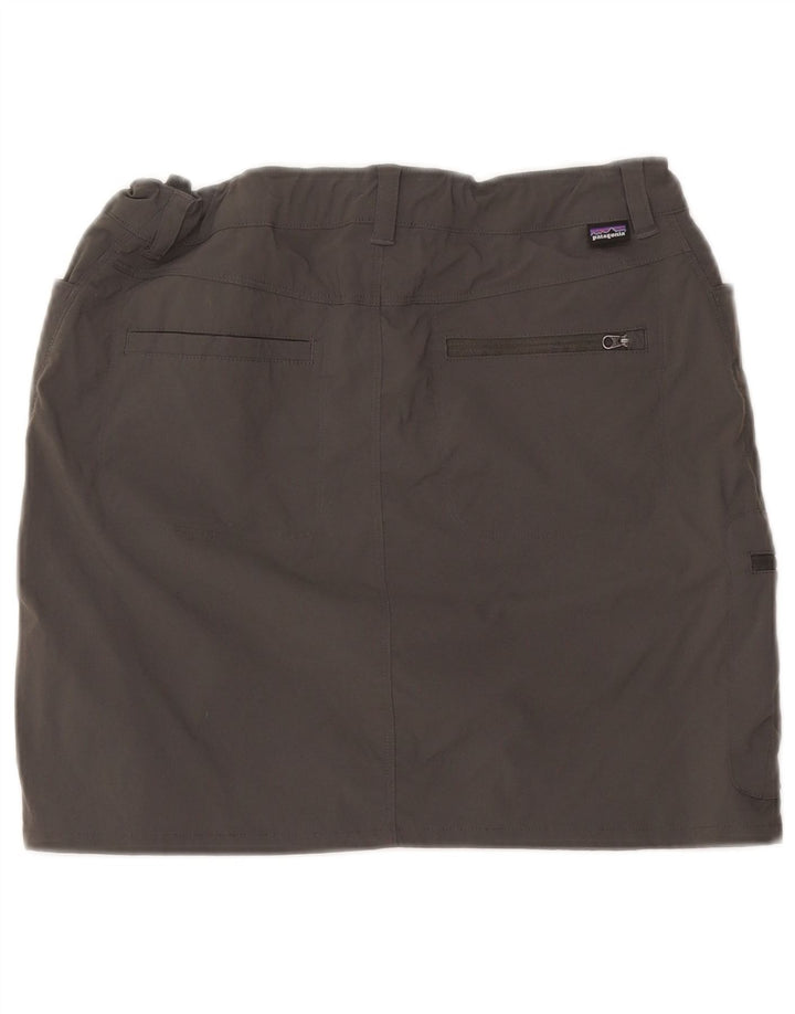 Patagonia Jupe cargo pour femme US 8 Medium W34 Nylon gris
