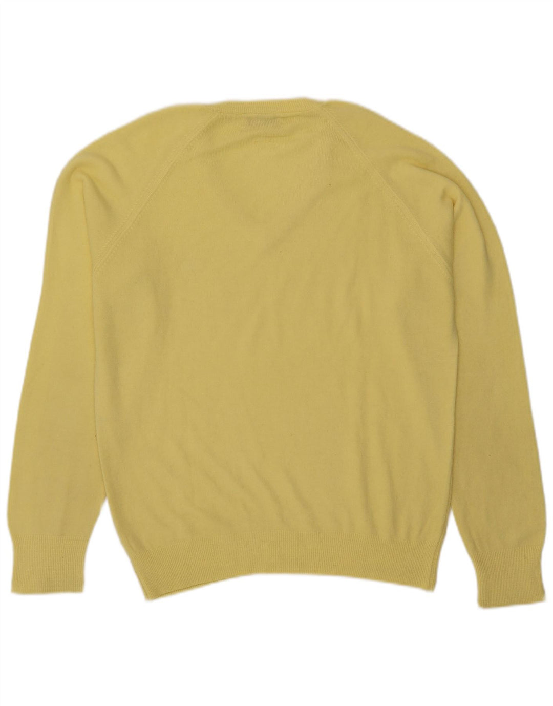 Kappa Pull Col V Homme Jaune Moyen Acrylique
