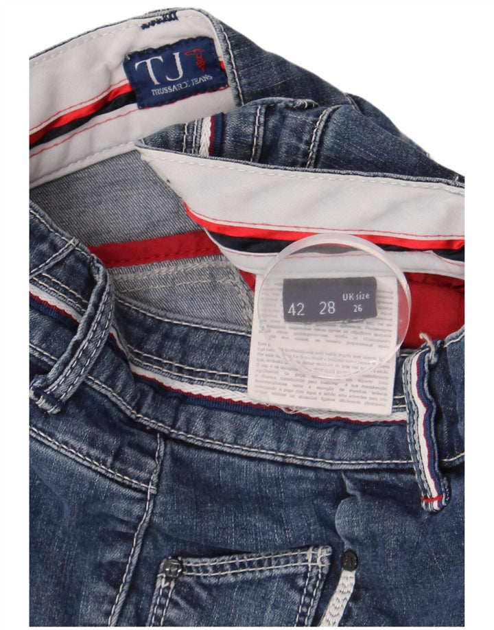 Trussardi Femme Capri Jeans W26 L20 Bleu Coton