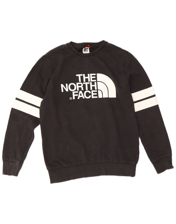 The North Face Sweat-shirt pour femme UK 14 Medium Noir Colourblock