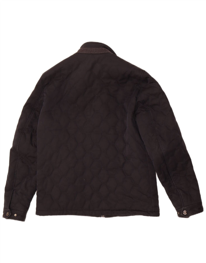Ted Baker Veste matelassée pour homme Taille 4 Large Noir Polyester
