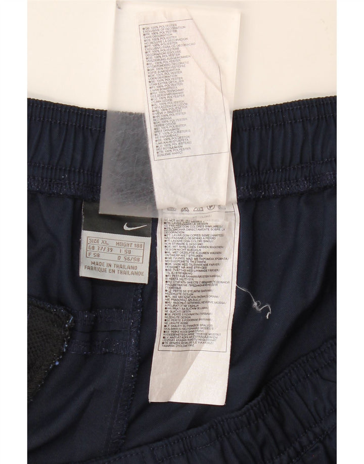 NIKE Mens Sport Shorts XL  Navy Blue Polyester Vintage Nike and Second-Hand Nike from Messina Hembry 