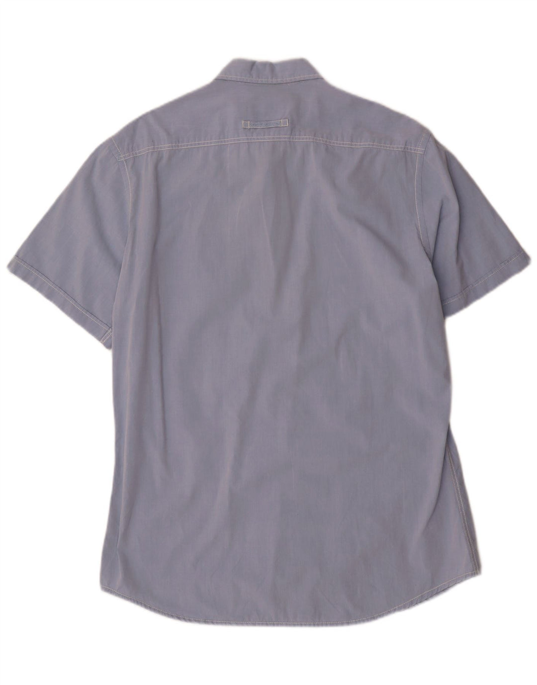 Camel Active Chemise ajustée à manches courtes pour hommes, grand bleu