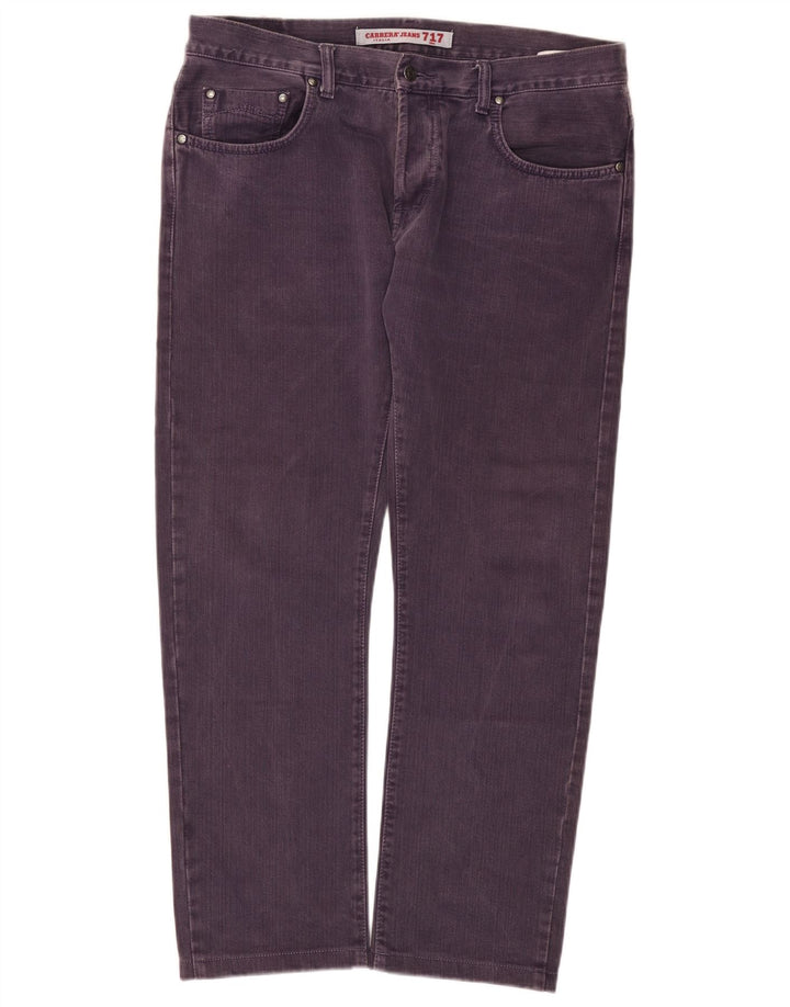 Carrera Jeans Droit W36 L29 Violet Coton Homme