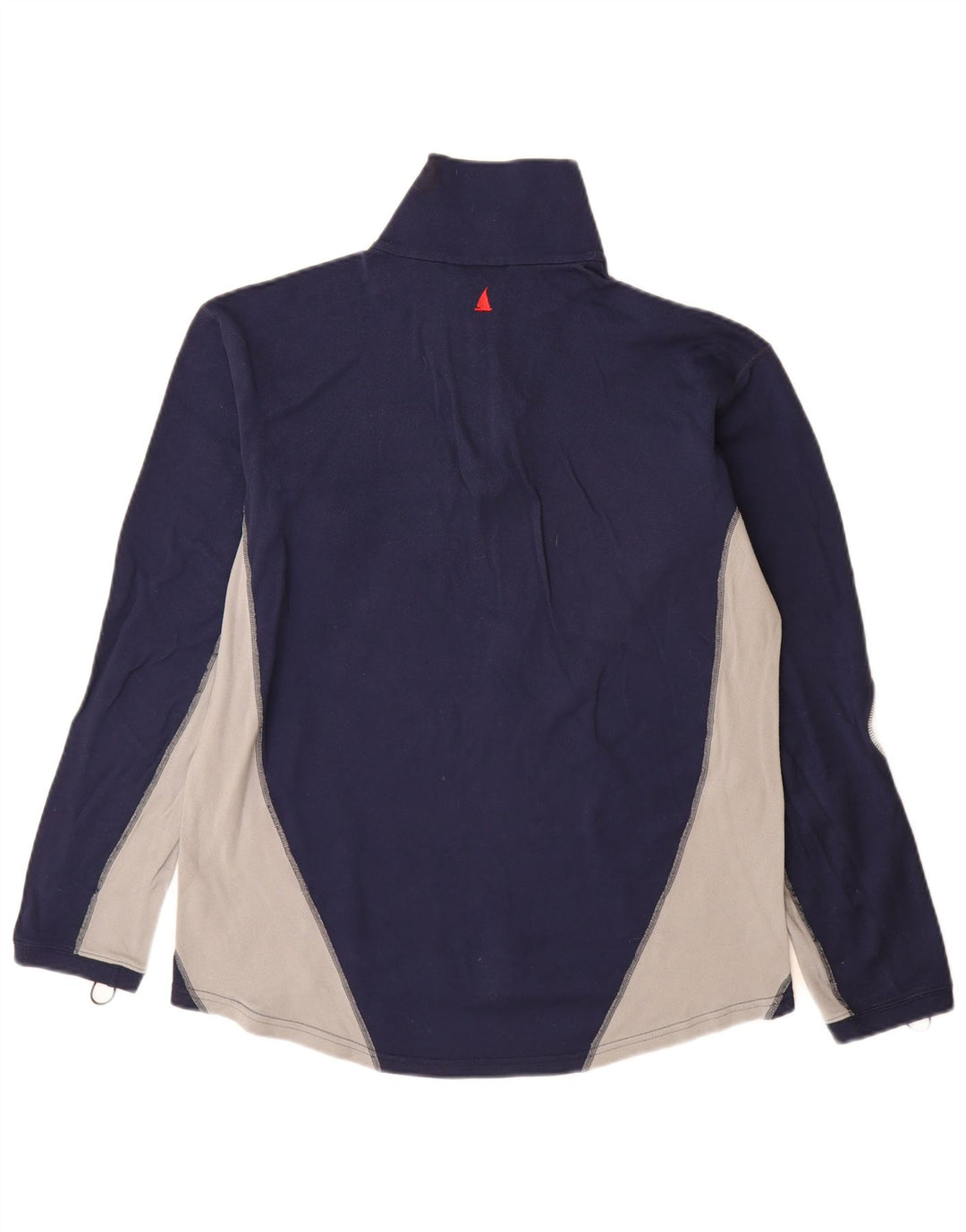 Musto Haut de survêtement à col zippé pour hommes, grand colorblock bleu marine