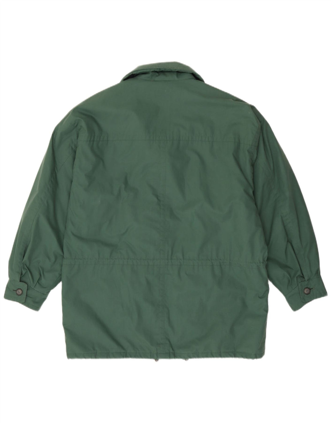 Angelo Litrico Manteau matelassé coupe ample pour homme IT 58 en coton vert moyen