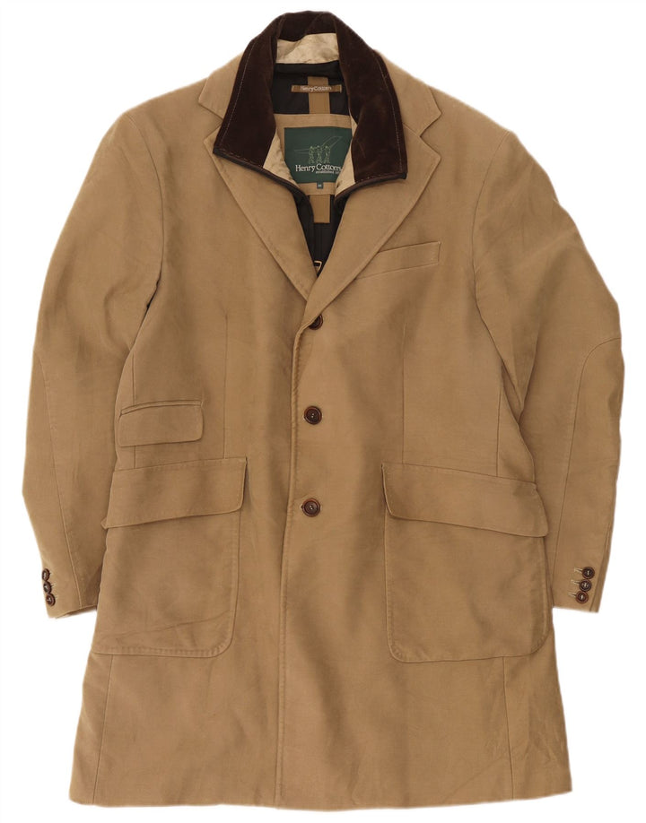 Henry Cottons Manteau coupe classique pour homme IT 50 Large Beige Classique