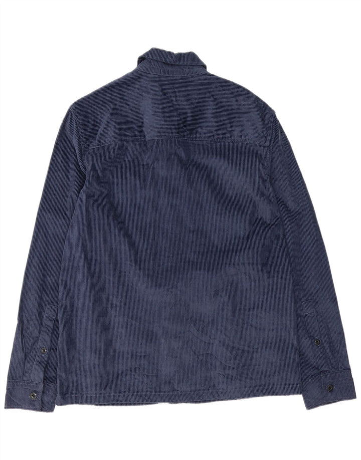 Dickies Chemise Velours Côtelé Homme Bleu Marine Moyen Coton