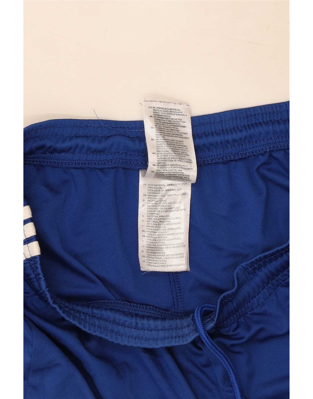 Short de sport Adidas Aeroready pour hommes en polyester bleu moyen