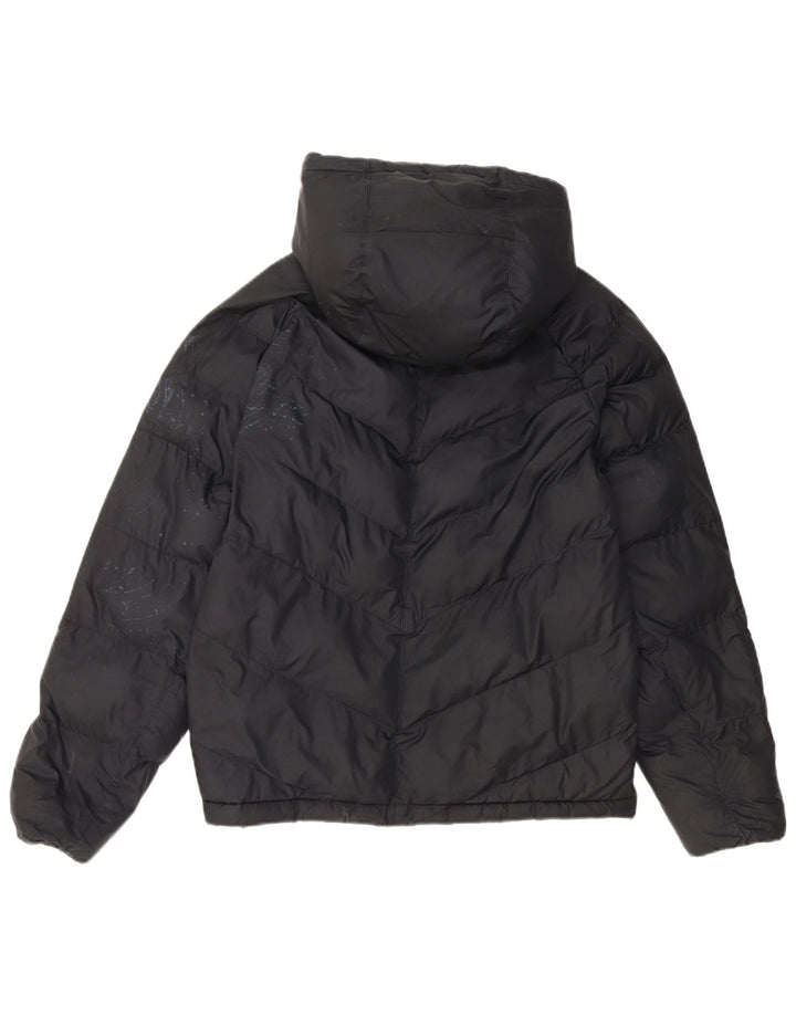 Nike Veste matelassée à capuche pour garçon 13-14 ans XL Noir Polyester