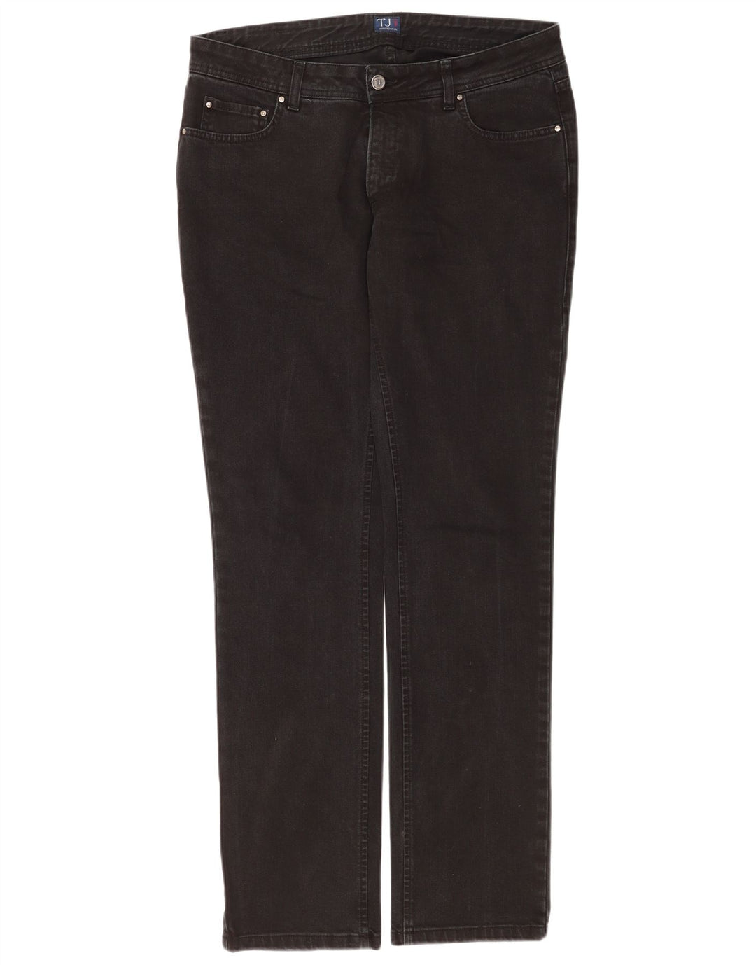 Trussardi Femme Jean Slim W31 L33 Coton Noir