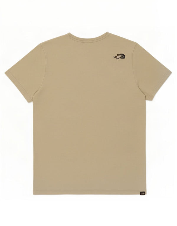 The North Face T-Shirt Homme Coton Beige Moyen
