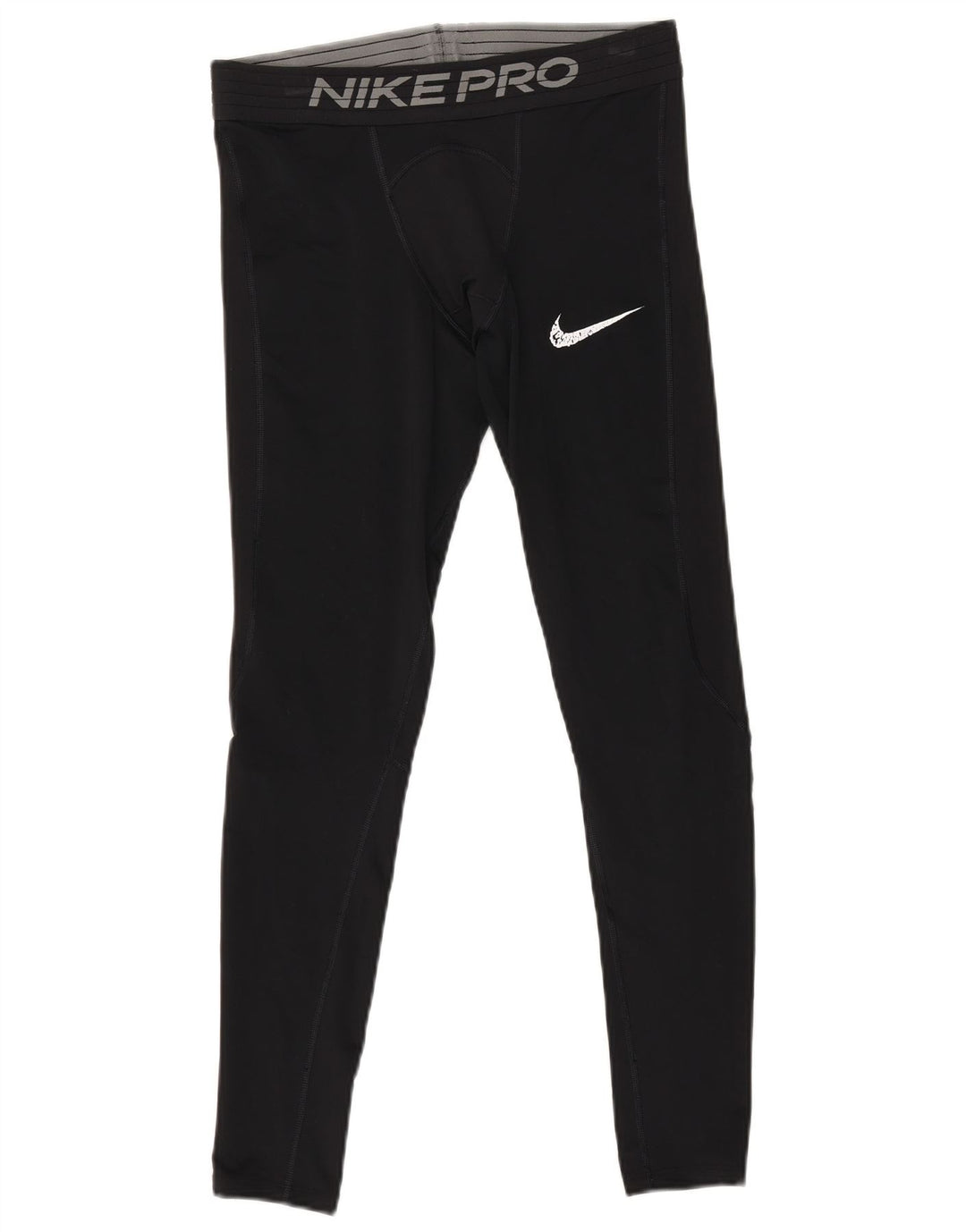 Nike Legging graphique coupe ajustée pour homme Noir moyen Polyester