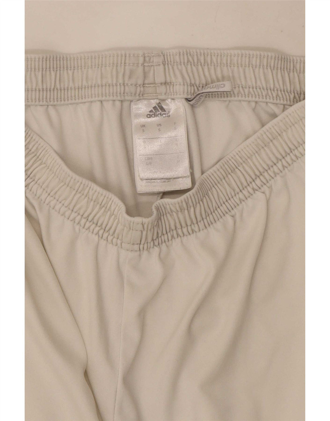Adidas Hommes Climalite Sport Shorts Petit Blanc Polyéthylène