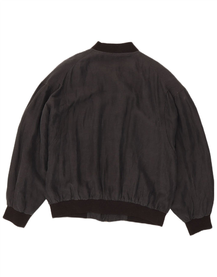 Camel Active Bomber Jacket IT 50 Large Gris Soie Homme