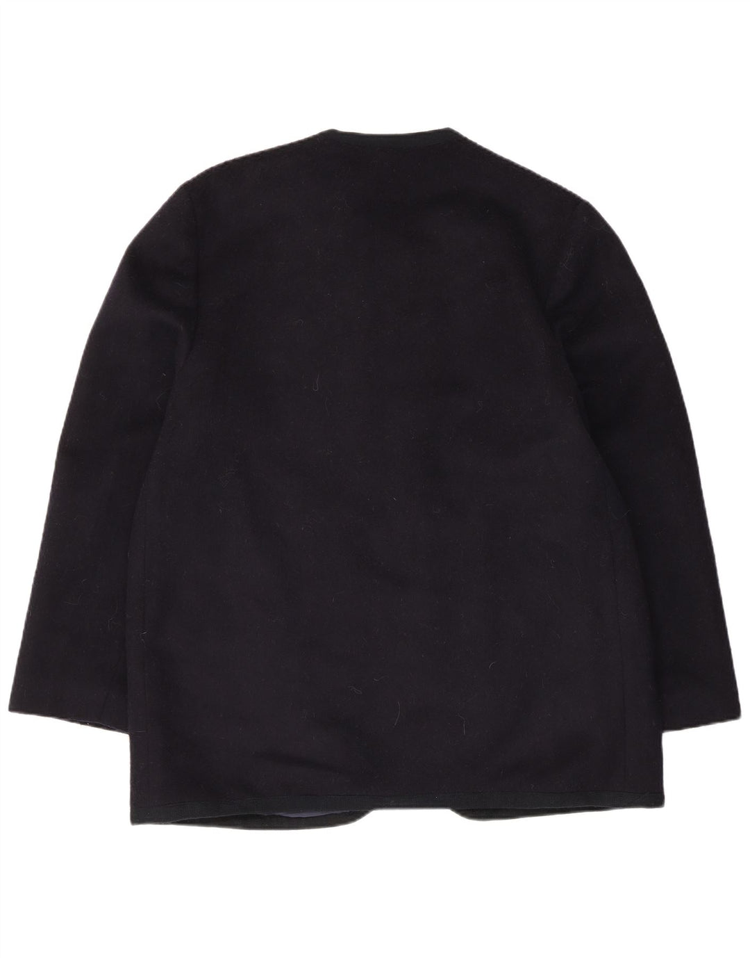 vintage Femme 5 Bouton Blazer Veste IT 50 XL Laine Bleu Marine