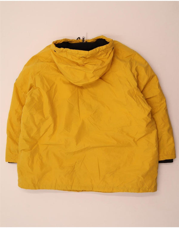 Jack & Jones Parka à capuche pour homme UK 46 3XL Jaune Polyester