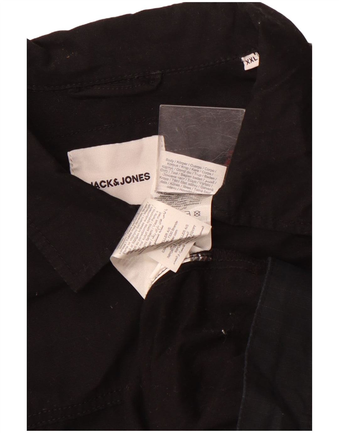 Jack & Jones Chemise Homme 2XL Coton Noir