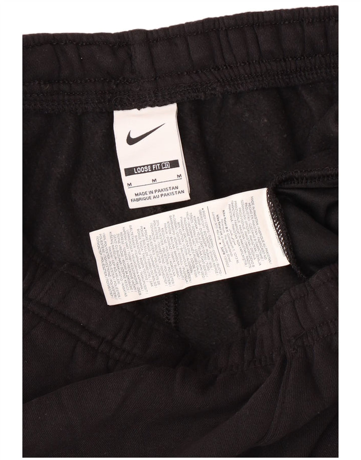 Nike Short de sport coupe ample en coton noir moyen pour homme