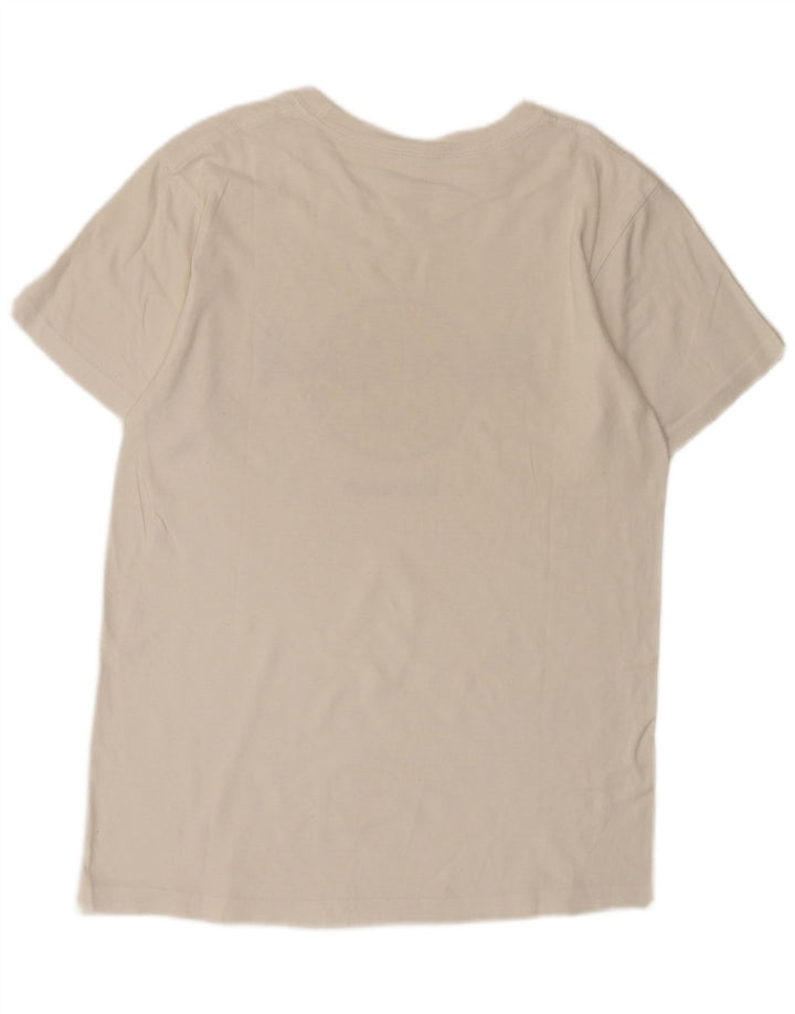 Hard Rock Cafe Vienna T-Shirt Graphique Homme Blanc Moyen