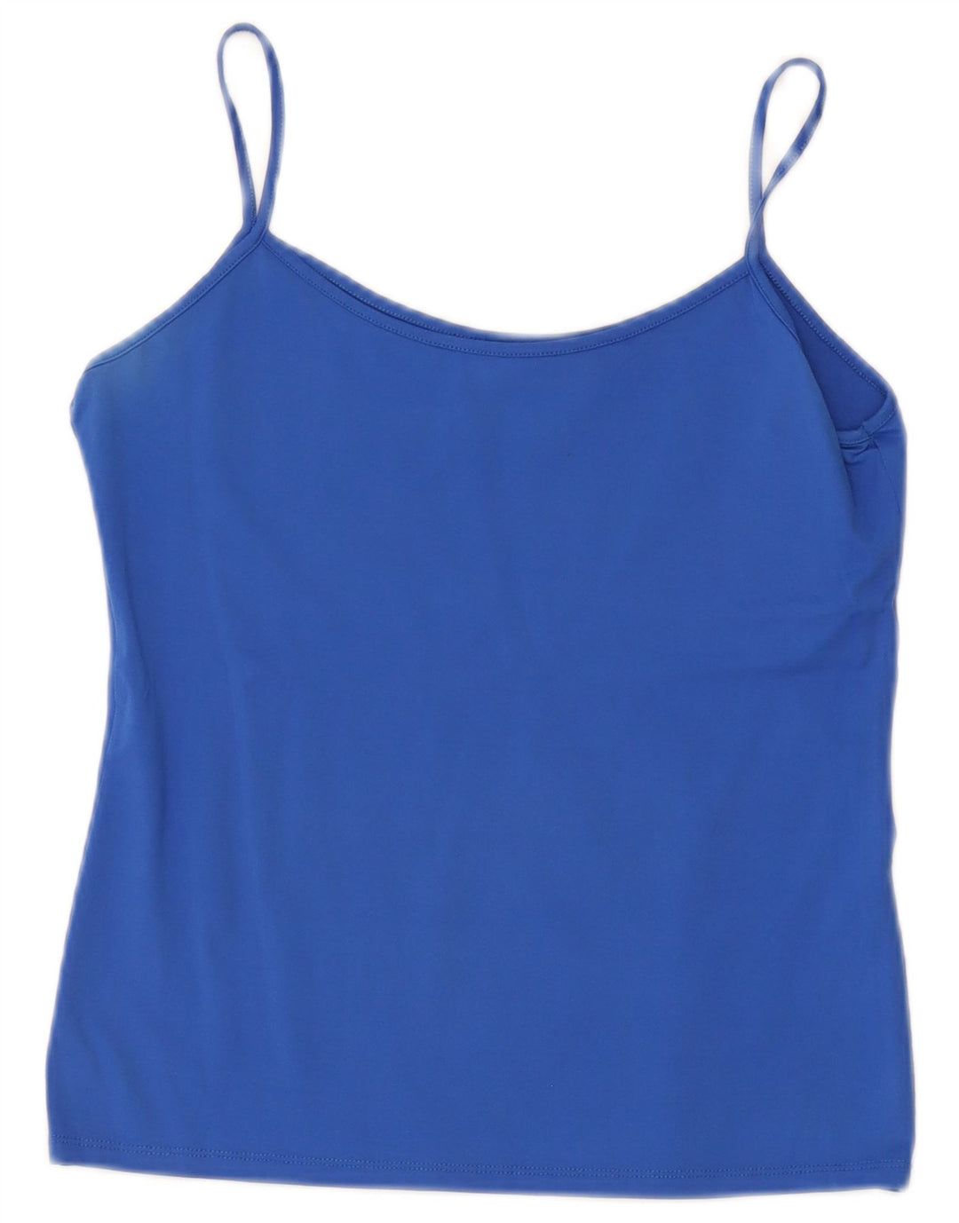 Zara Womens Crop Cami Top UK 14 Grand Bleu
