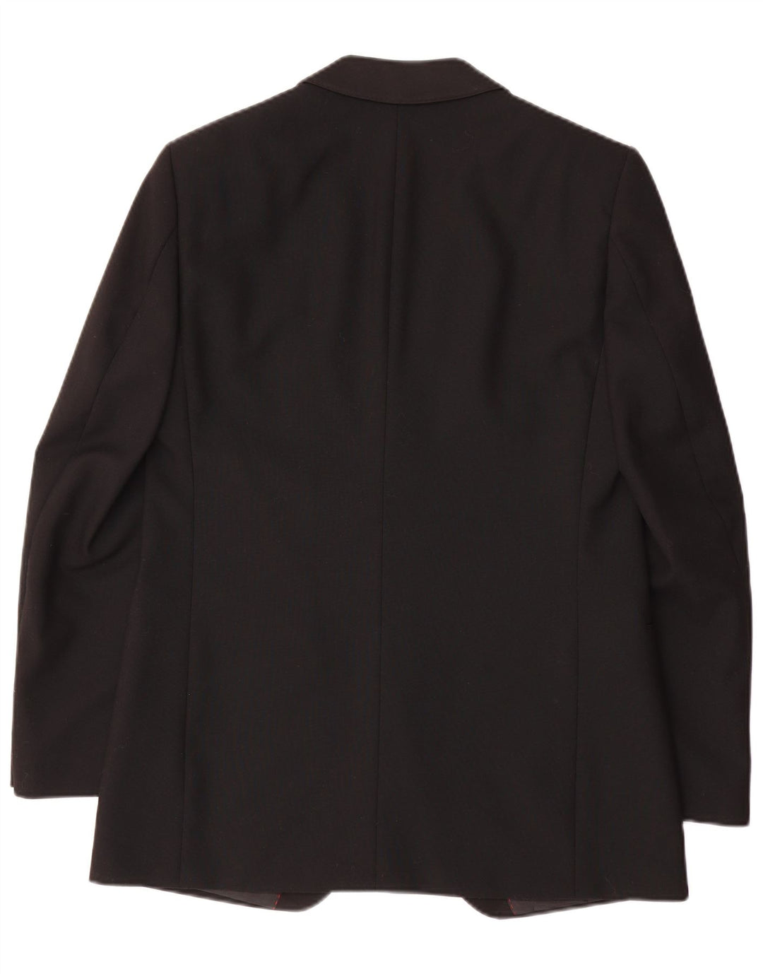 Wilvorst Veste Blazer 1 Bouton Homme EU 50 Grande Laine Noire