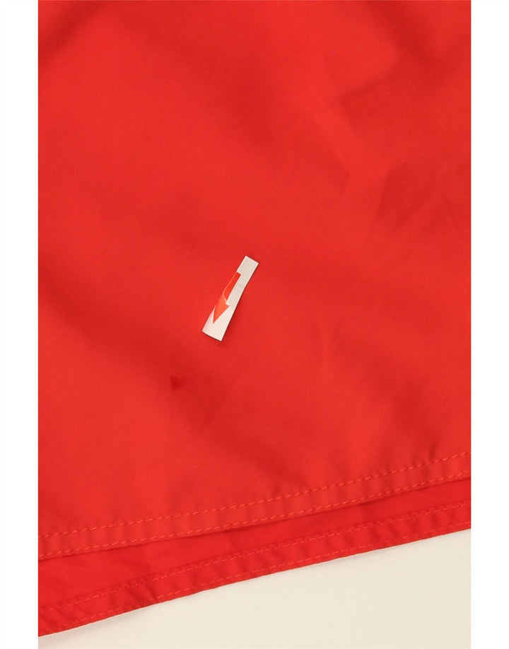 Adidas Short de sport pour homme Large Rouge Colourblock