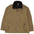 Diadora Veste de survêtement à capuche XL Kaki Polyamide Homme