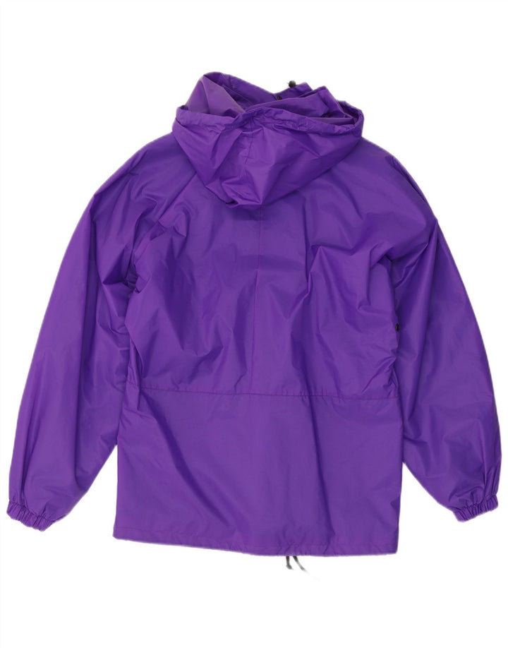 K-Way Veste de pluie à capuche pour homme UK 38 Violet moyen
