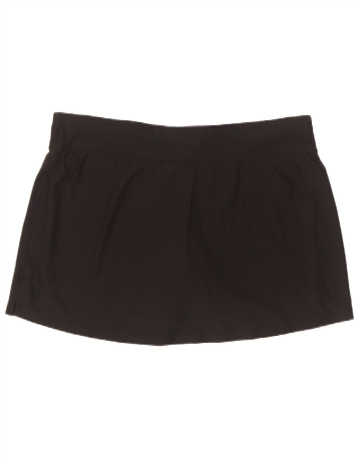 Nike Femme Dri Fit Jupe-short UK 16 Large Noir Polyester