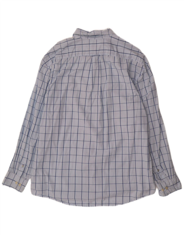 IZOD Chemise Homme XL Carreaux Bleus