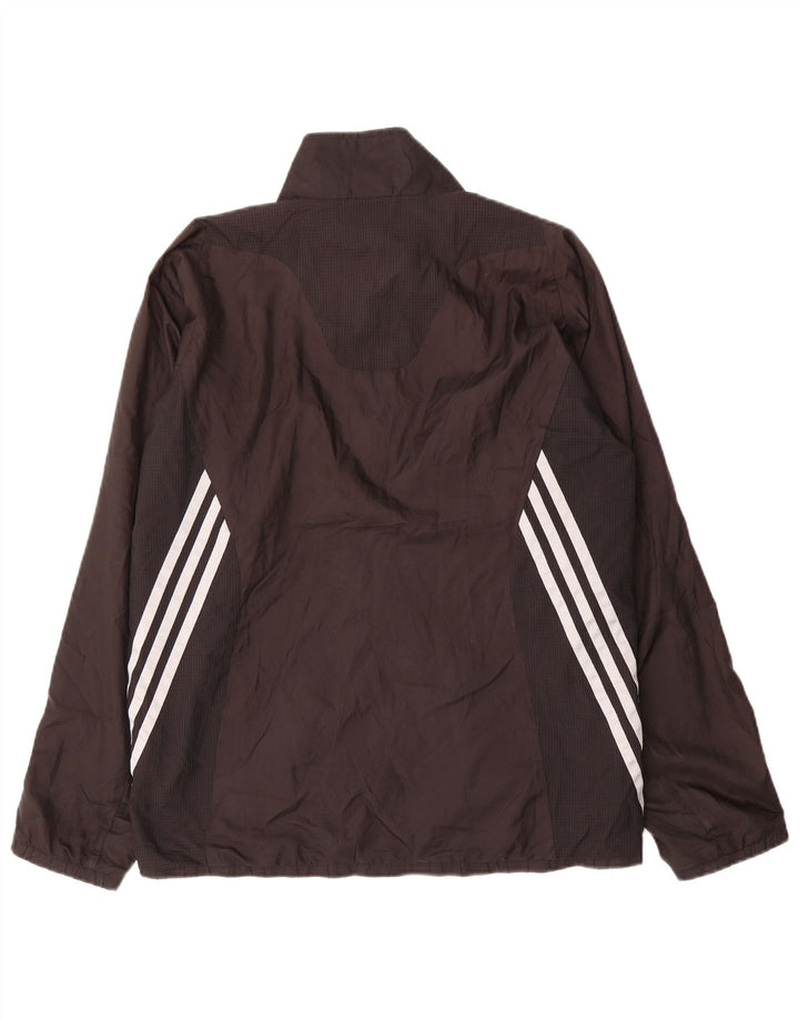 Adidas Hommes Climacool Survêtement Top Veste Petit Noir Polyester
