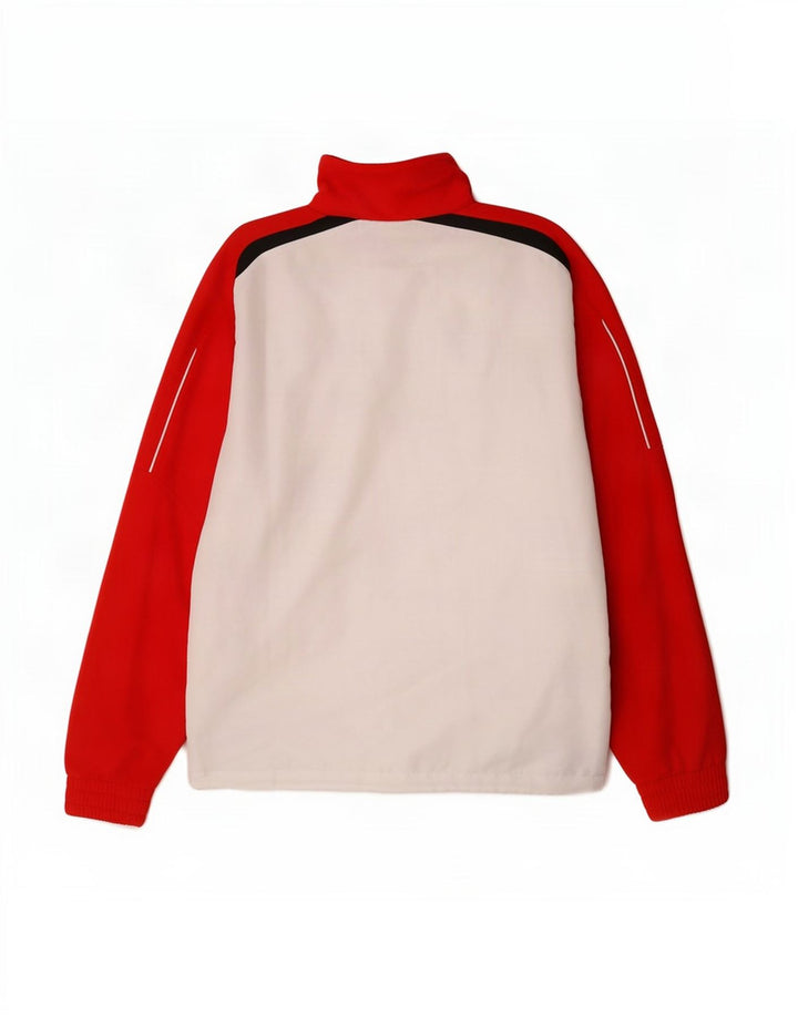 Lotto Veste de survêtement pour homme UK 38/40 Blanc moyen Polyester colour block