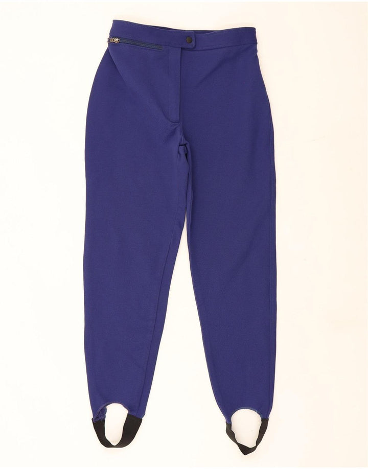 Elviana Pantalon Coupe-Vent Étrier Femme IT 46 Large Bleu Polyamide