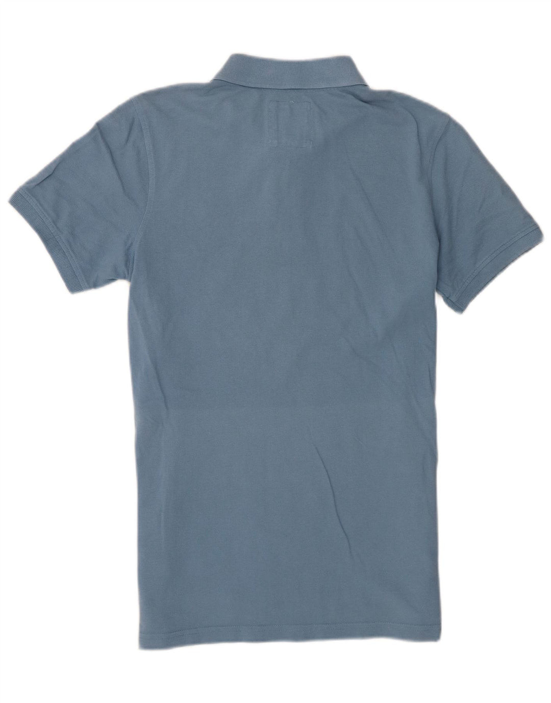 Crew Clothing Polo Homme Bleu Moyen Coton