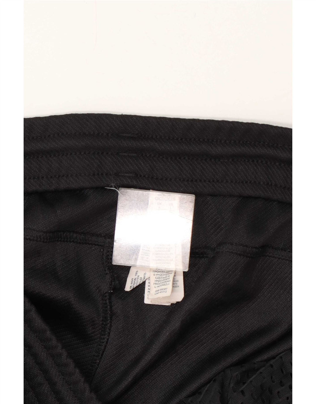 Adidas Pantalon de survêtement pour homme Large Noir Polyester