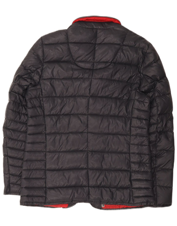 Pierre Cardin Veste matelassée pour homme UK 40 Large Noir Polyamide